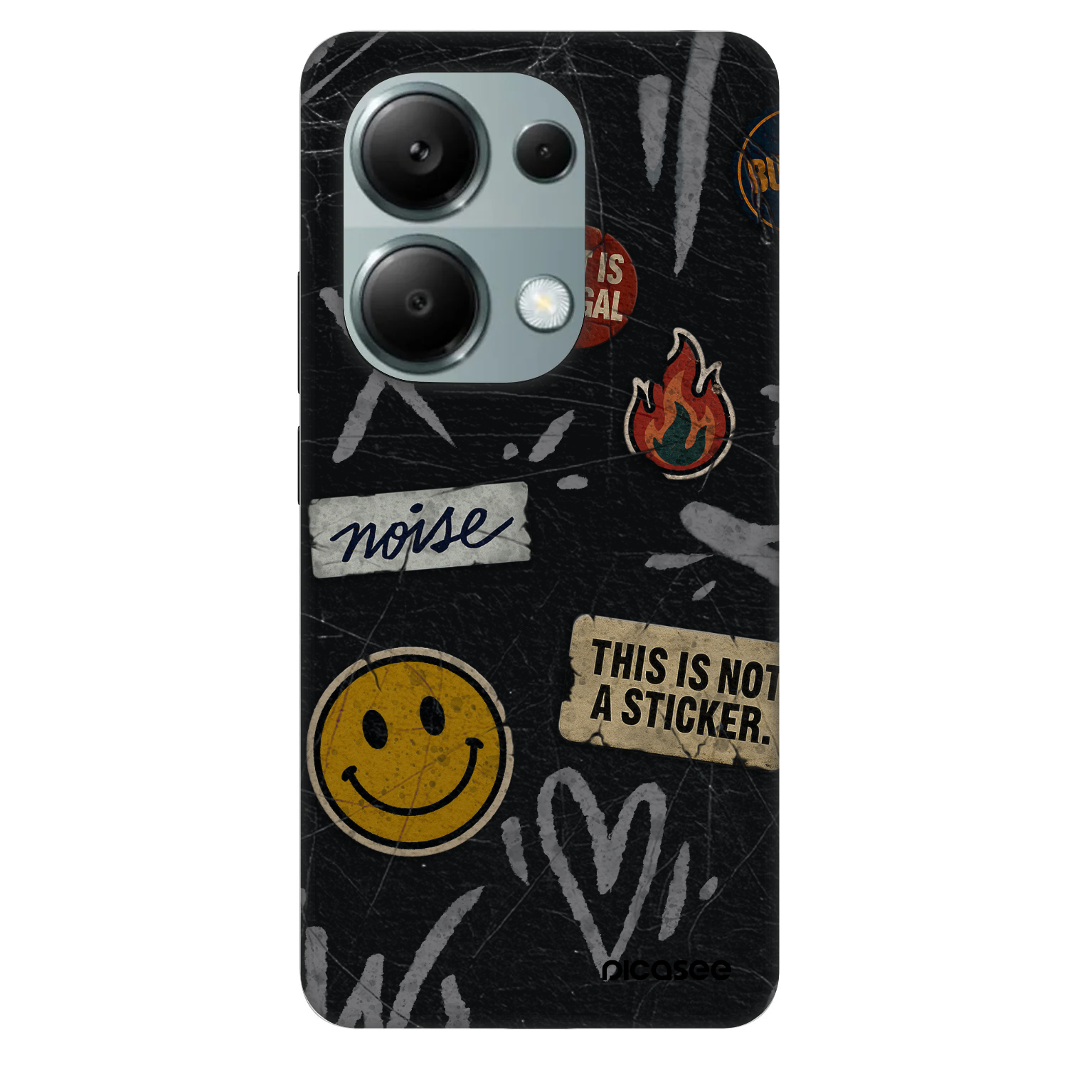 Picasee Fashion Case για Xiaomi Redmi Note 13 Pro 4G - STICKERS x TAGS