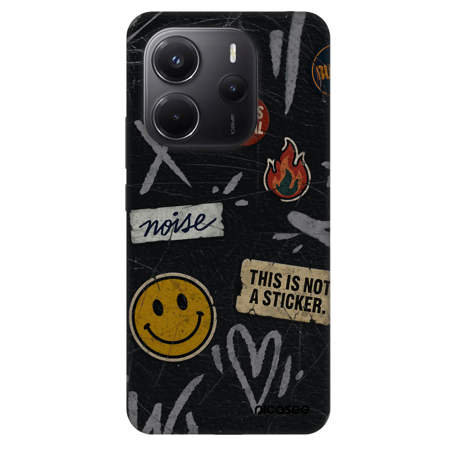 Picasee Fashion Case για Xiaomi Redmi Note 14 4G - STICKERS x TAGS