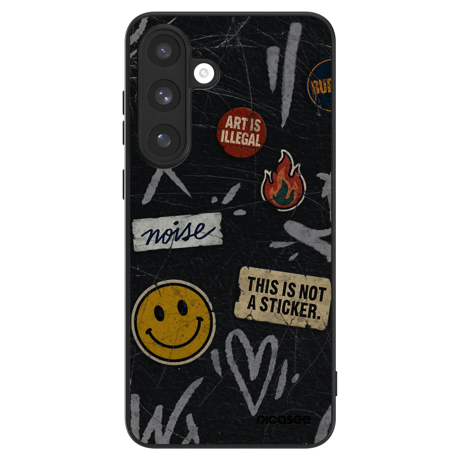 Picasee ULTIMATE CASE για Samsung Galaxy S25 FE 5G - STICKERS x TAGS