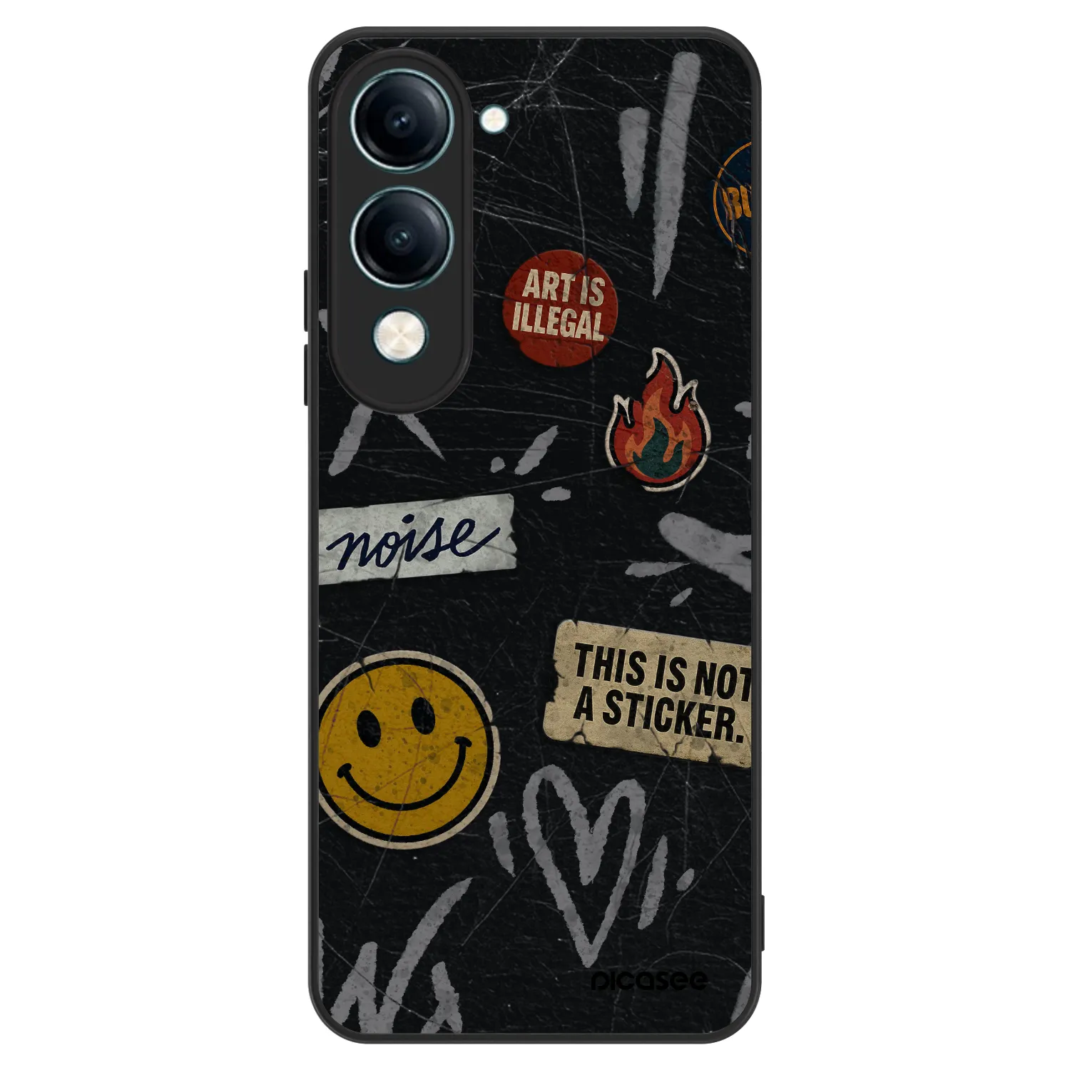 Picasee ULTIMATE CASE για Vivo Y29s 5G - STICKERS x TAGS