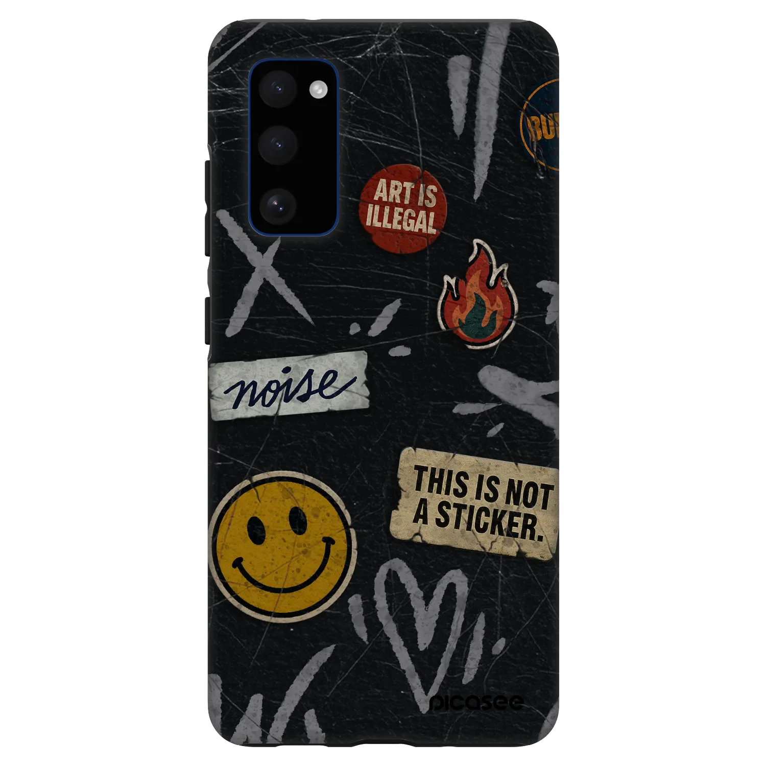 Picasee Fashion Case για Samsung Galaxy S20 FE - STICKERS x TAGS