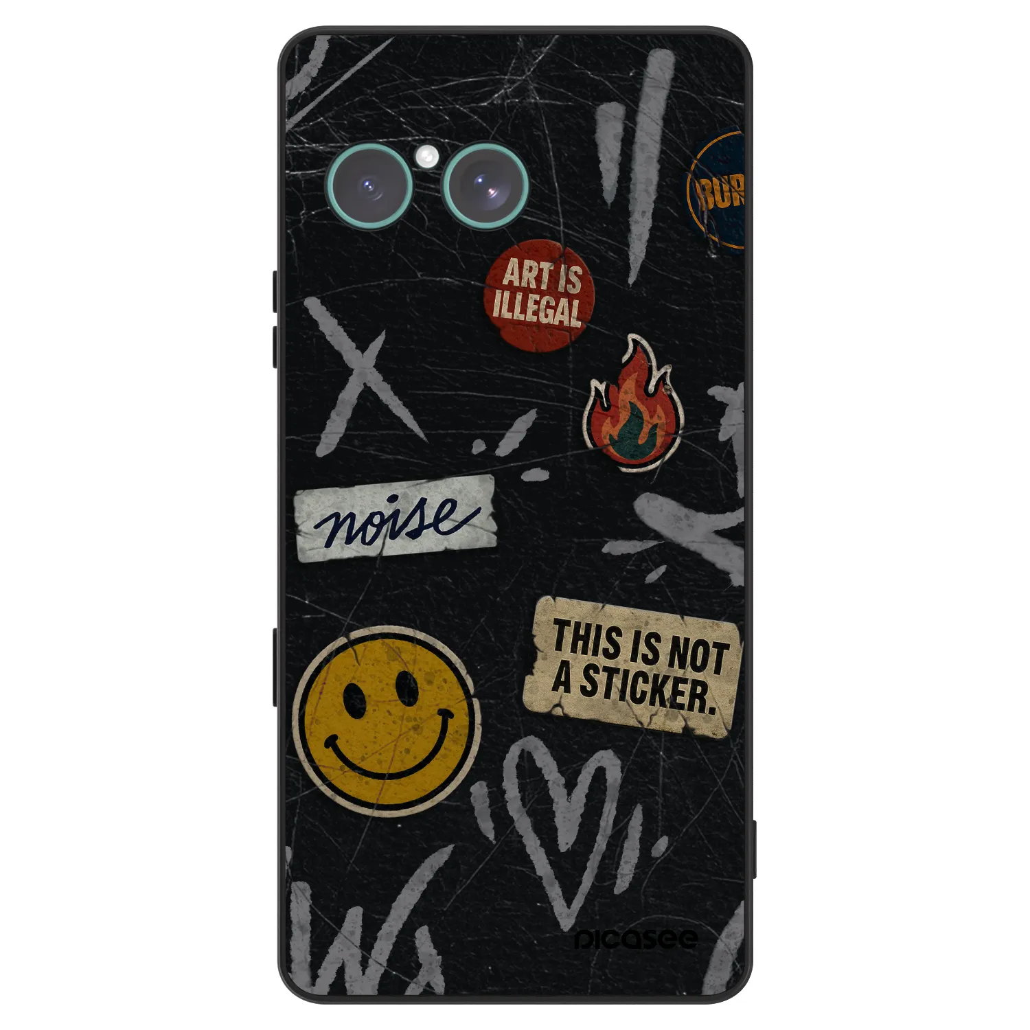 Picasee ULTIMATE CASE για Sony Xperia 10 VII - STICKERS x TAGS
