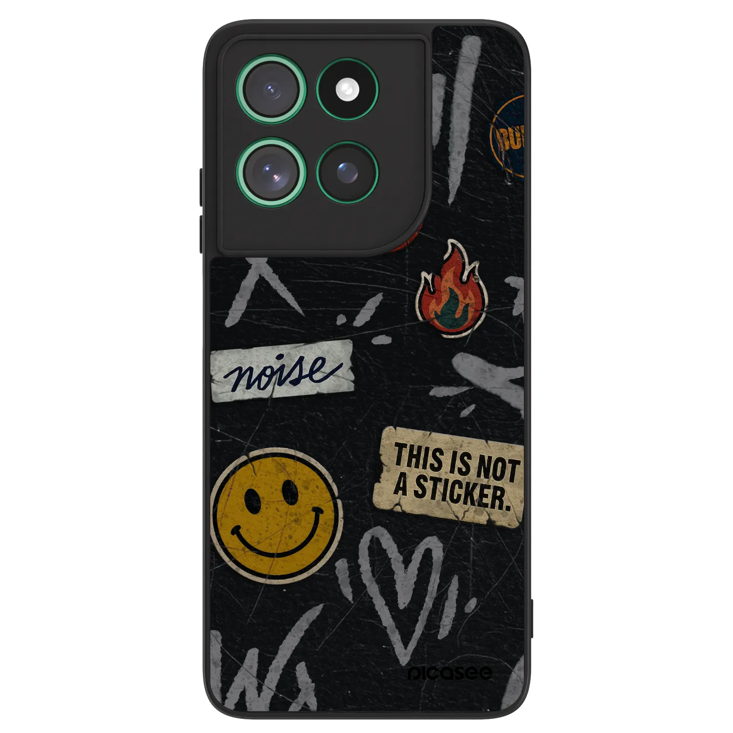 Picasee ULTIMATE CASE για Motorola Moto G57 Power - STICKERS x TAGS