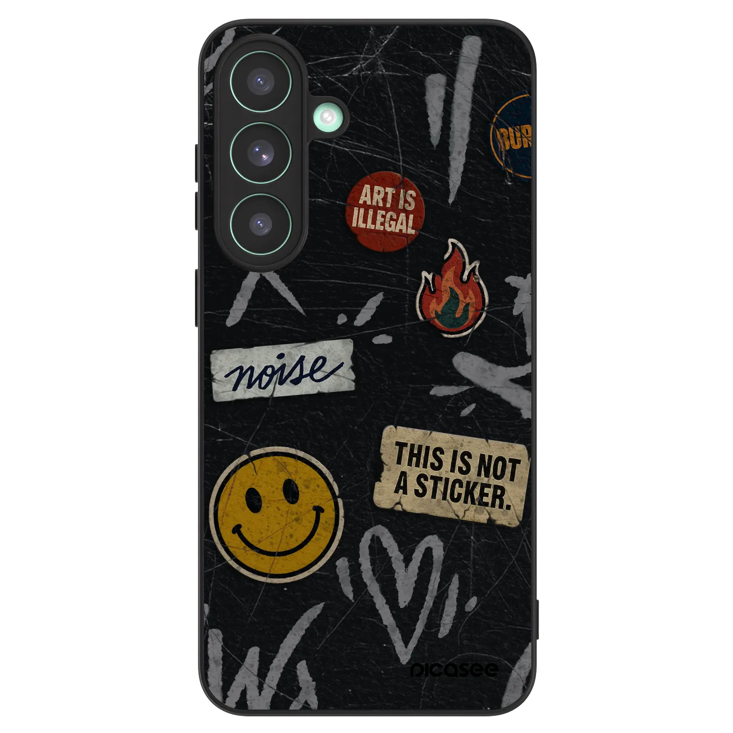 Picasee ULTIMATE CASE PowerShare για Samsung Galaxy S26 FE - STICKERS x TAGS