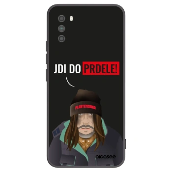 Picasee Μαύρη θήκη σιλικόνης για Xiaomi Poco M3 - Bezďák