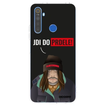 Picasee διαφανής θήκη σιλικόνης Realme 5 - Bezďák