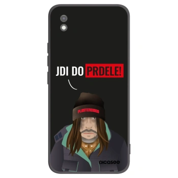Picasee Μαύρη θήκη σιλικόνης για Xiaomi Redmi 9AT - Bezďák