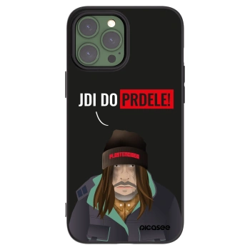 Picasee Μαύρη θήκη σιλικόνης για Apple iPhone 13 Pro Max - Bezďák