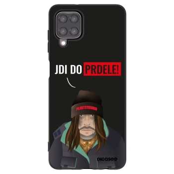 Picasee Μαύρη θήκη σιλικόνης για Samsung Galaxy M12 M127F - Bezďák