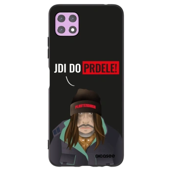 Picasee Μαύρη θήκη σιλικόνης για Samsung Galaxy A22 A226B 5G - Bezďák