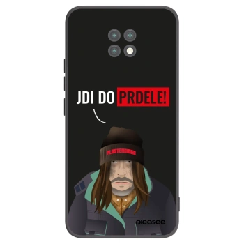 Picasee Μαύρη θήκη σιλικόνης για Xiaomi Redmi Note 9T - Bezďák