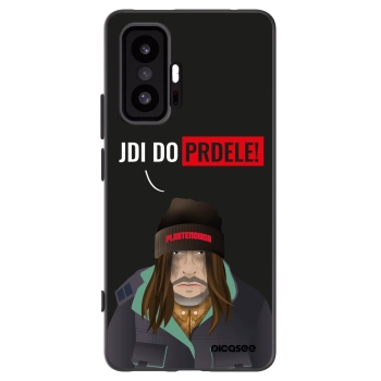 Picasee Μαύρη θήκη σιλικόνης για Xiaomi 11T Pro - Bezďák