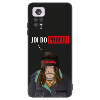Picasee Μαύρη θήκη σιλικόνης για Xiaomi Redmi Note 11 - Bezďák