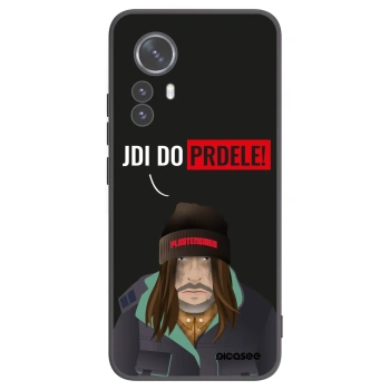 Picasee Μαύρη θήκη σιλικόνης για Xiaomi 12 Pro - Bezďák