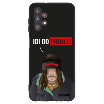Picasee Μαύρη θήκη σιλικόνης για Samsung Galaxy A13 4G A135 - Bezďák