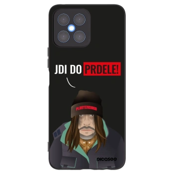 Picasee Μαύρη θήκη σιλικόνης για Honor X8 4G - Bezďák