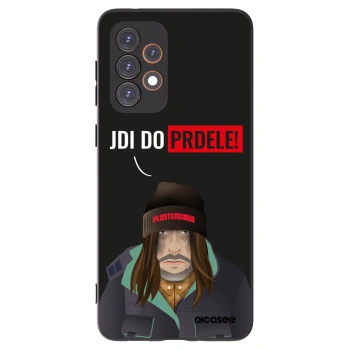Picasee Μαύρη θήκη σιλικόνης για Samsung Galaxy A33 5G A336 - Bezďák