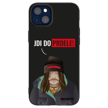 Picasee Μαύρη θήκη σιλικόνης για Apple iPhone 14 Plus - Bezďák