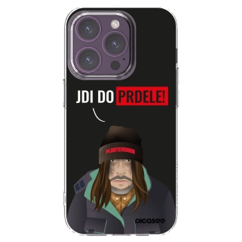 Picasee διαφανής θήκη σιλικόνης Apple iPhone 14 Pro - Bezďák