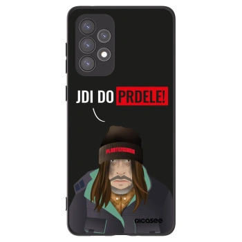 Picasee Μαύρη θήκη σιλικόνης για Samsung Galaxy A73 5G - Bezďák