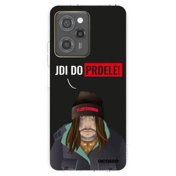 Picasee Μαύρη θήκη σιλικόνης για Xiaomi Poco X5 Pro - Bezďák