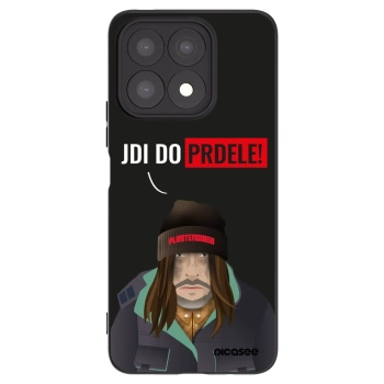 Picasee Μαύρη θήκη σιλικόνης για Honor X8a - Bezďák