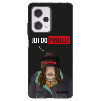Picasee Μαύρη θήκη σιλικόνης για Xiaomi Redmi Note 12 Pro+ 5G - Bezďák