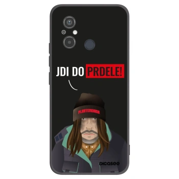 Picasee Μαύρη θήκη σιλικόνης για Xiaomi Redmi 12C - Bezďák