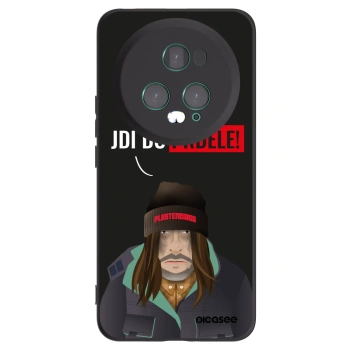 Picasee Μαύρη θήκη σιλικόνης για Honor Magic5 Pro - Bezďák