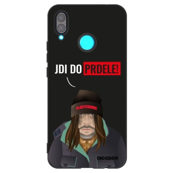 Picasee Μαύρη θήκη σιλικόνης για Huawei Nova 3 - Bezďák