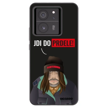 Picasee Μαύρη θήκη σιλικόνης για Xiaomi 13T - Bezďák