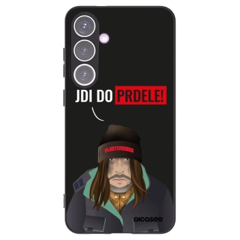 Picasee Μαύρη θήκη σιλικόνης για Samsung Galaxy S24+ S926B 5G - Bezďák