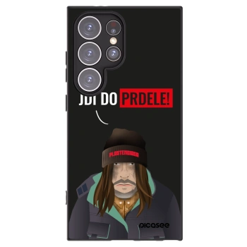 Picasee Μαύρη θήκη σιλικόνης για Samsung Galaxy S24 Ultra S928B 5G - Bezďák