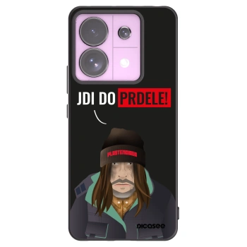 Picasee Μαύρη θήκη σιλικόνης για Xiaomi Redmi Note 13 Pro 5G - Bezďák
