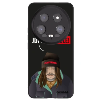 Picasee Μαύρη θήκη σιλικόνης για Xiaomi 14 Ultra - Bezďák