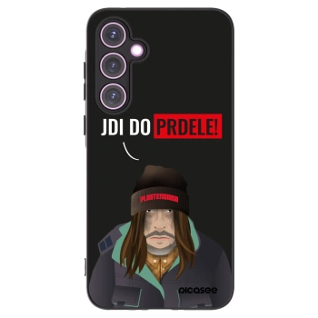 Picasee Μαύρη θήκη σιλικόνης για Samsung Galaxy A35 5G A356B - Bezďák