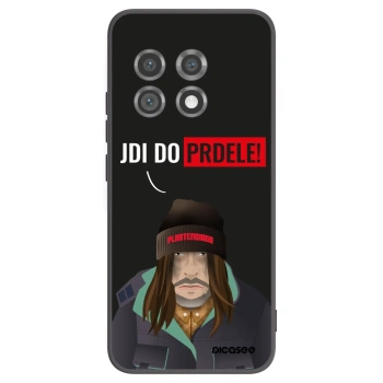 Picasee Μαύρη θήκη σιλικόνης για OnePlus 11 5G - Bezďák