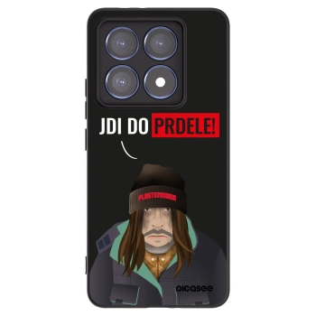 Picasee Μαύρη θήκη σιλικόνης για Xiaomi 14T Pro - Bezďák