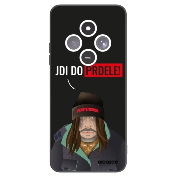 Picasee Μαύρη θήκη σιλικόνης για Xiaomi Redmi 14C - Bezďák