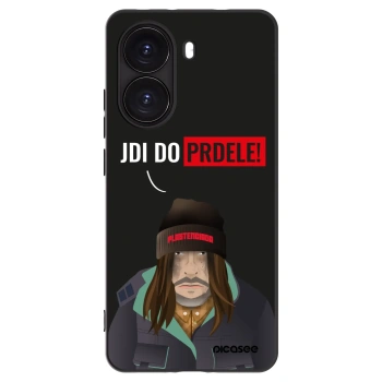 Picasee Μαύρη θήκη σιλικόνης για Xiaomi Poco X7 Pro 5G - Bezďák