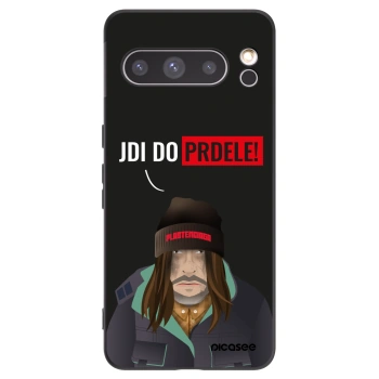 Picasee Μαύρη θήκη σιλικόνης για Google Pixel 8 Pro - Bezďák