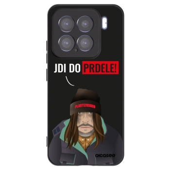 Picasee Μαύρη θήκη σιλικόνης για Xiaomi 15 - Bezďák