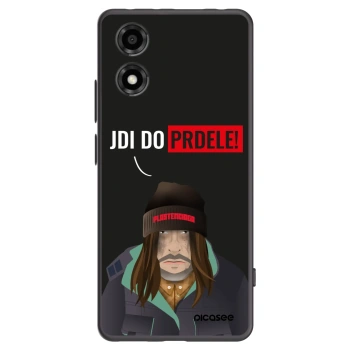 Picasee Μαύρη θήκη σιλικόνης για Motorola Moto E14 - Bezďák