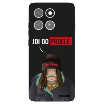 Picasee Μαύρη θήκη σιλικόνης για Motorola Edge 60 Pro - Bezďák