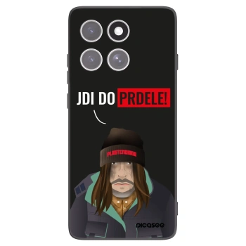 Picasee Μαύρη θήκη σιλικόνης για Motorola Edge 60 Fusion - Bezďák