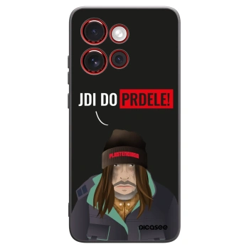 Picasee Μαύρη θήκη σιλικόνης για Motorola Edge 60 Neo 5G - Bezďák