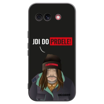Picasee Μαύρη θήκη σιλικόνης για Google Pixel 10a - Bezďák