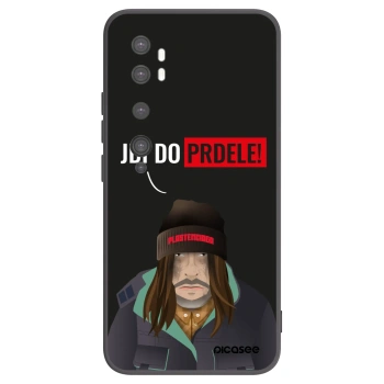 Picasee Μαύρη θήκη σιλικόνης για Xiaomi Mi Note 10 (Pro) - Bezďák