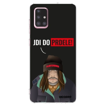 Picasee διαφανής θήκη σιλικόνης Samsung Galaxy A71 A715F - Bezďák