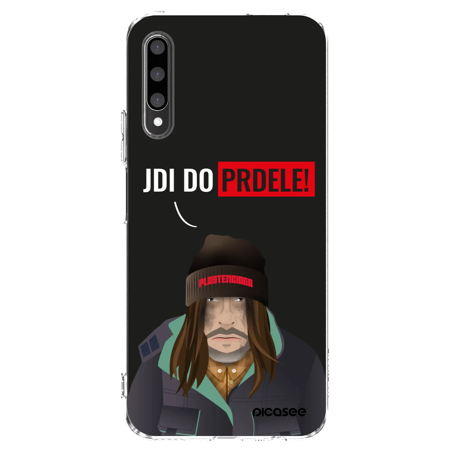 Picasee διαφανής θήκη σιλικόνης Honor 9X Pro - Bezďák